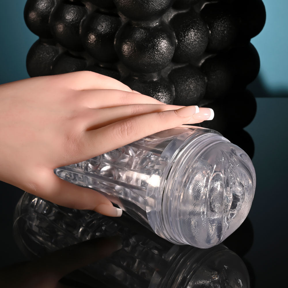 Zero Tolerance CASUAL ENCOUNTER - Clear Vagina Stroker - ZE-MS-6121-2