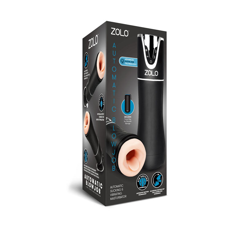 Zolo Automatic Blowjob - USB Rechargeable Auto Masturbator - ZO-6031