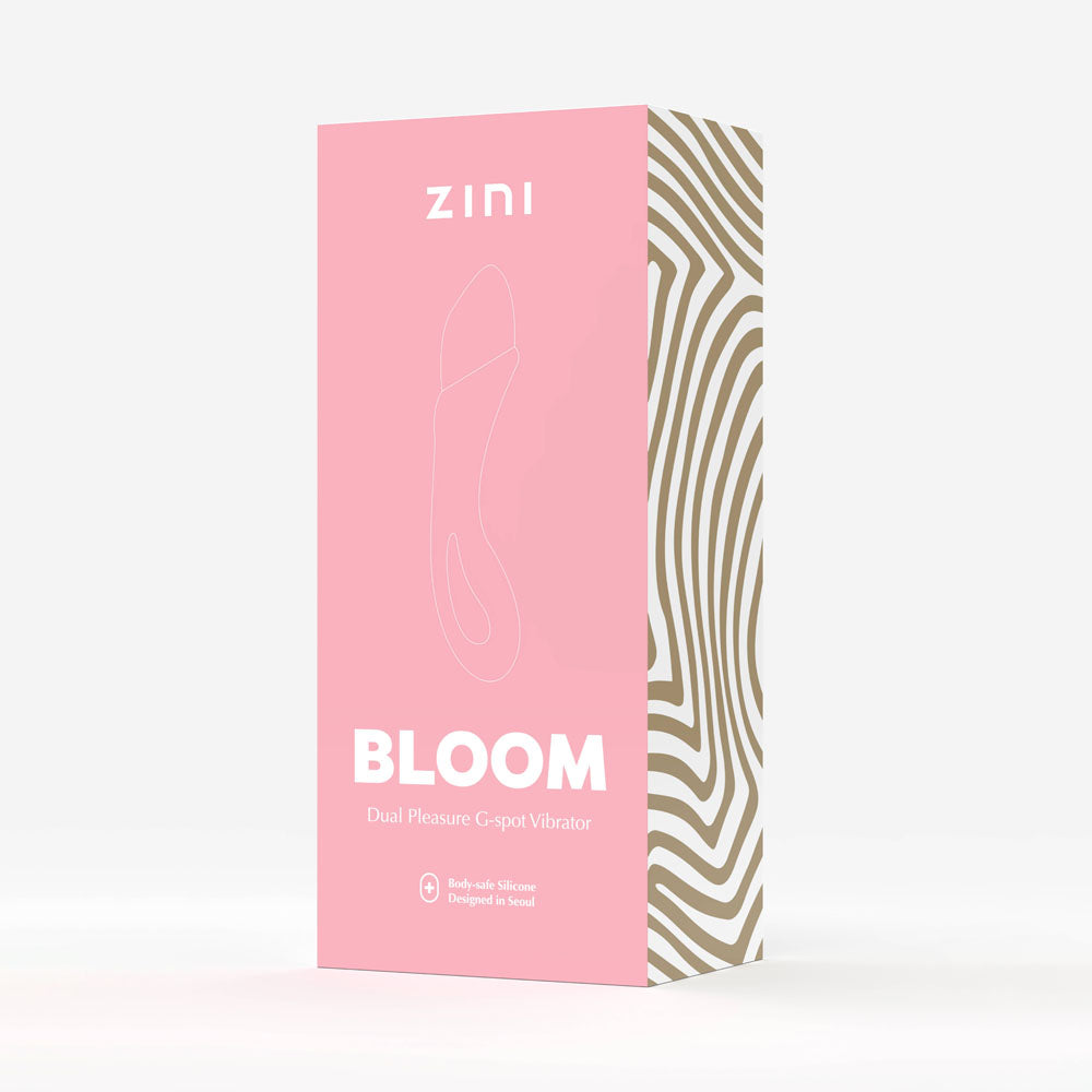 Zini Bloom - Cherry Blossom 18.2 cm USB Rechargeable Vibrator - ZV101