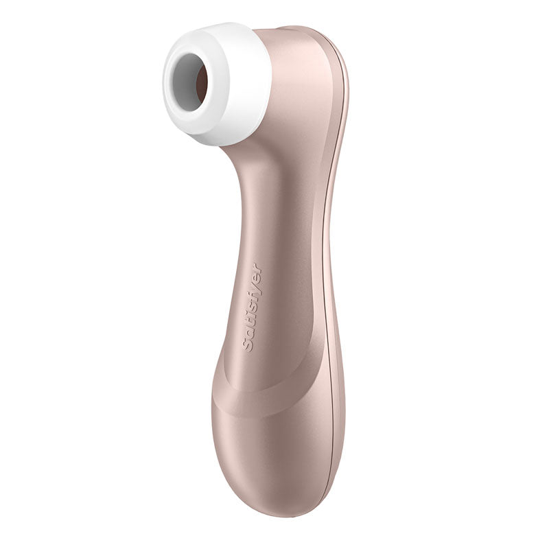 Satisfyer Pro 2 - Rose Gold - Touch-Free USB-Rechargeable Clitoral Stimulator - SATPRO2