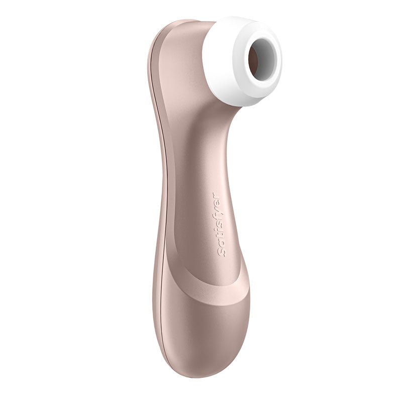 Satisfyer Pro 2 - Rose Gold - Touch-Free USB-Rechargeable Clitoral Stimulator - SATPRO2